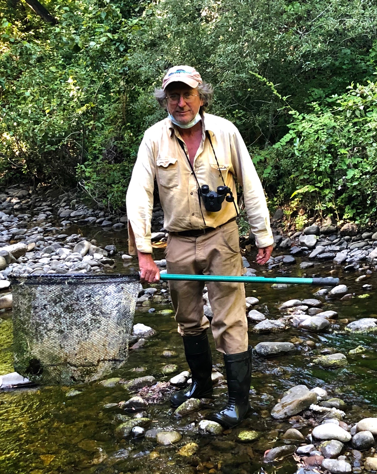 steve miller in a stream